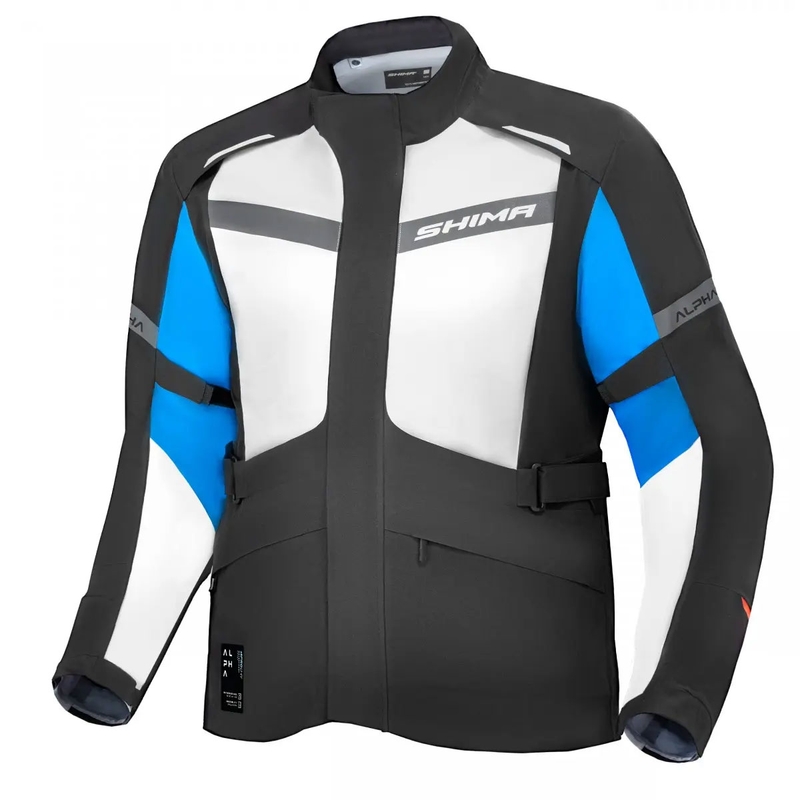 Jacheta moto Shima Alpha albastra