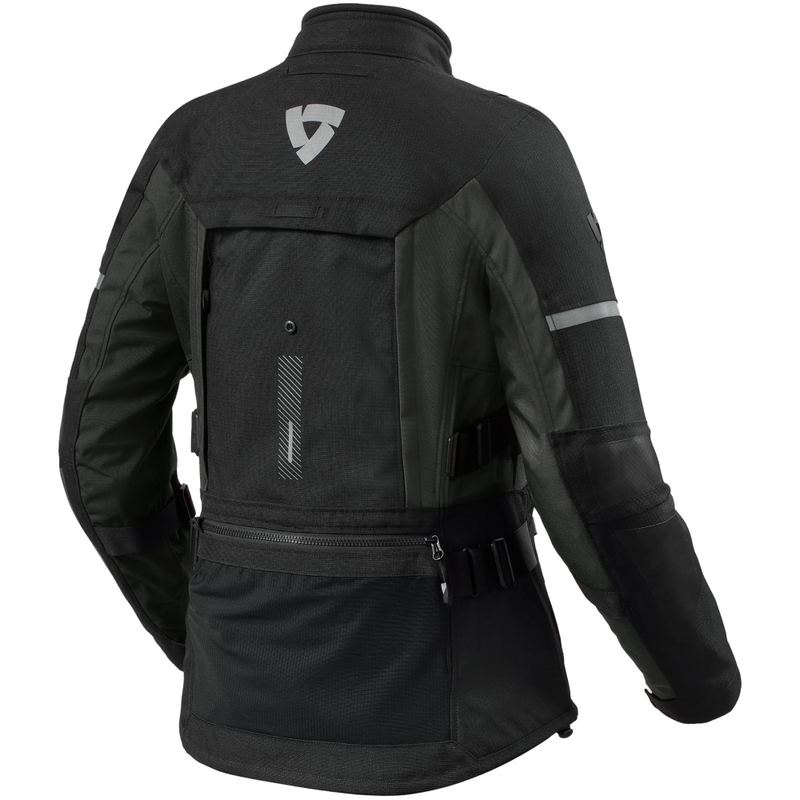 Geacă de motocicletă Revit Sand 5 H2O pentru femei, negru-antracit