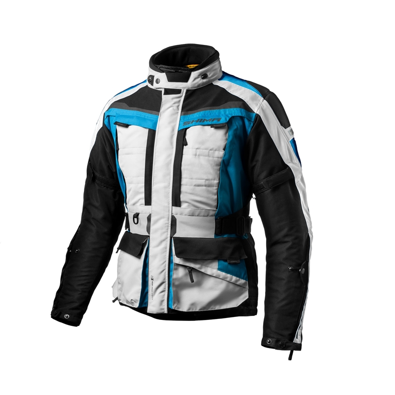 Shima Horizon albastru-gri-negru albastru-gri-negru Jacheta de motociclete lichidare