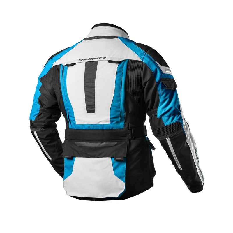 Shima Horizon albastru-gri-negru albastru-gri-negru Jacheta de motociclete lichidare