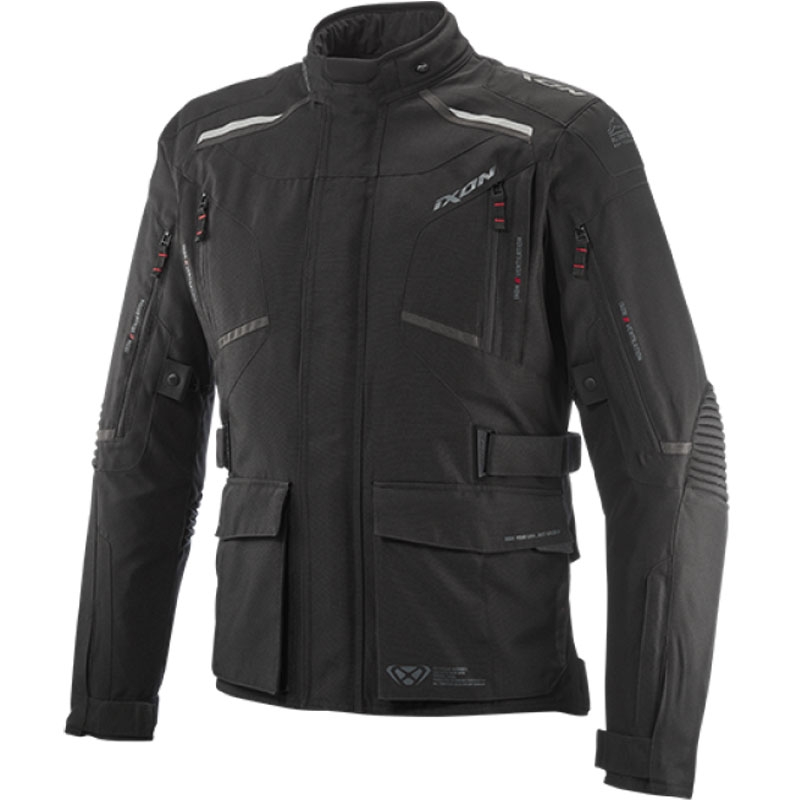 Geacă de motocicletă IXON Midgard, mărimea C, neagră