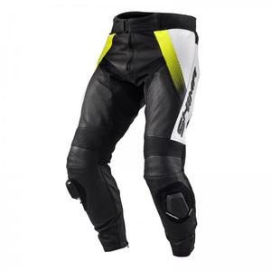 Shima STR STR Negru-alb-alb-galben-fluorescent Pantaloni de motocicletă lichidare