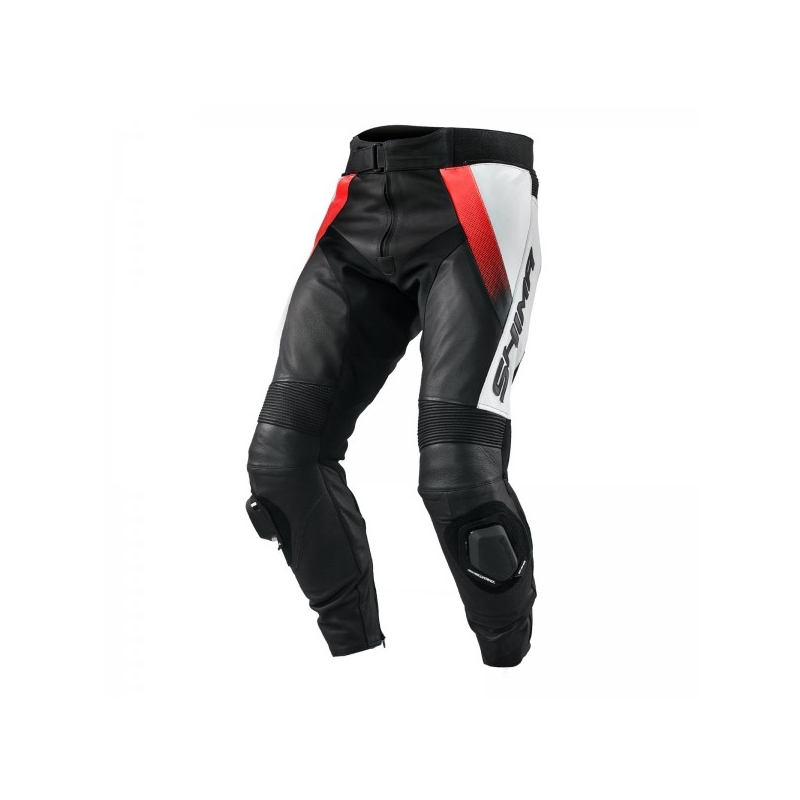 Shima STR STR Negru-alb-alb-roșu-fluorescent Pantaloni de motocicletă lichidare