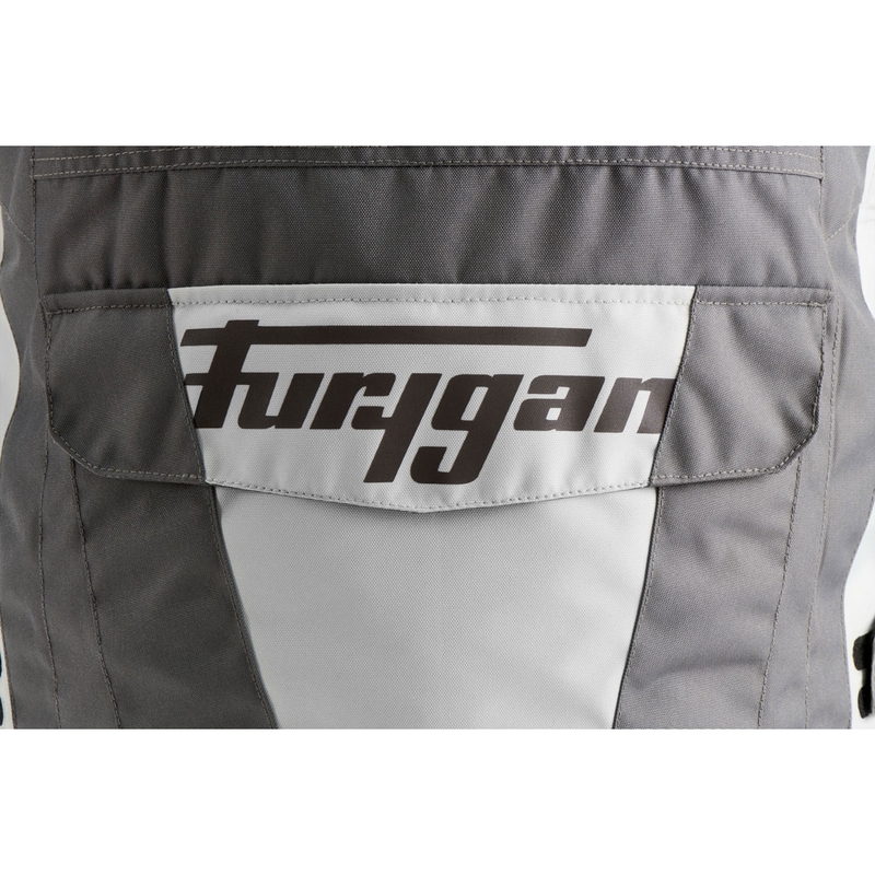Jacheta moto Furygan Apalaches Evo gri-bej-rosu