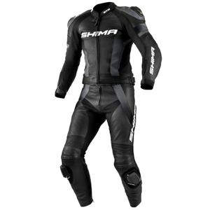 Salopetă de motociclist Shima STR negru-gri lichidare