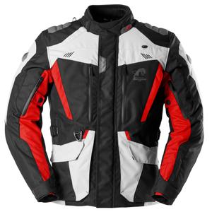 Jacheta moto Furygan Apalaches Evo negru-bej-rosu