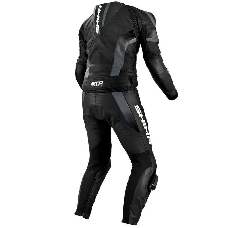 Salopetă de motociclist Shima STR negru-gri lichidare