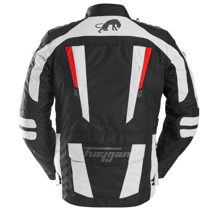 Jacheta moto Furygan Apalaches Evo negru-bej-rosu