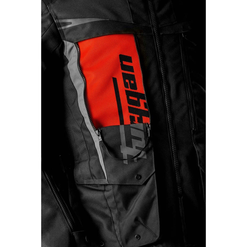 Geacă de motocicletă Furygan Montroc Kevlar® Primaloft® 3IN1+ Neagră
