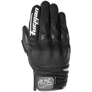 Mănuși moto Furygan Jet D3O Evo alb-negru