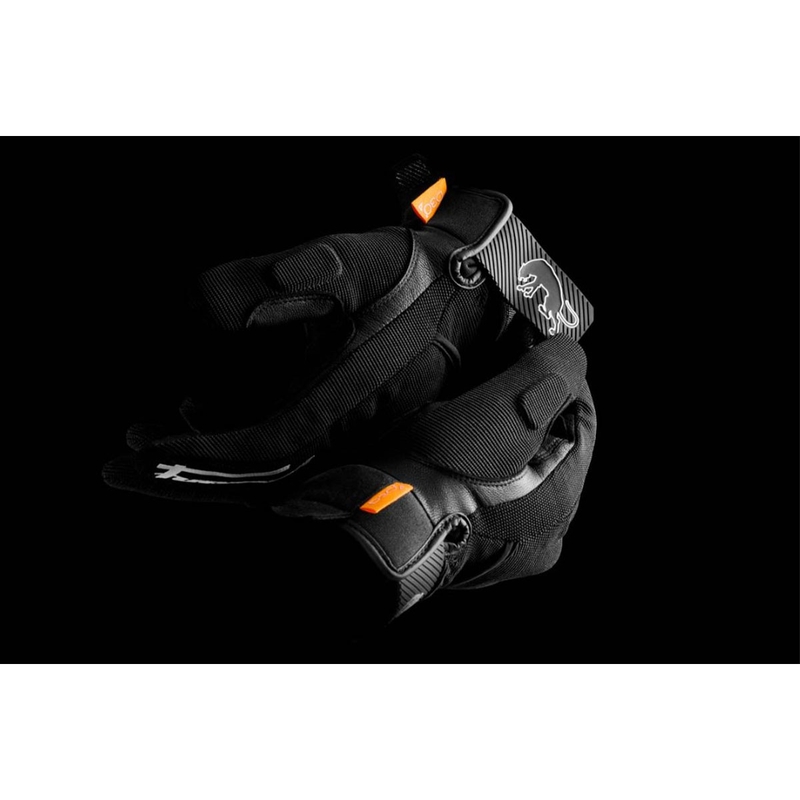 Mănuși moto Furygan Jet D3O Evo alb-negru