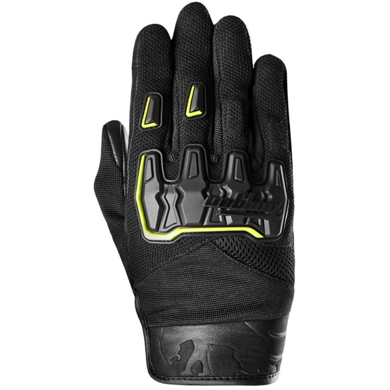 Manusi moto Furygan Shade negru-galben fluo