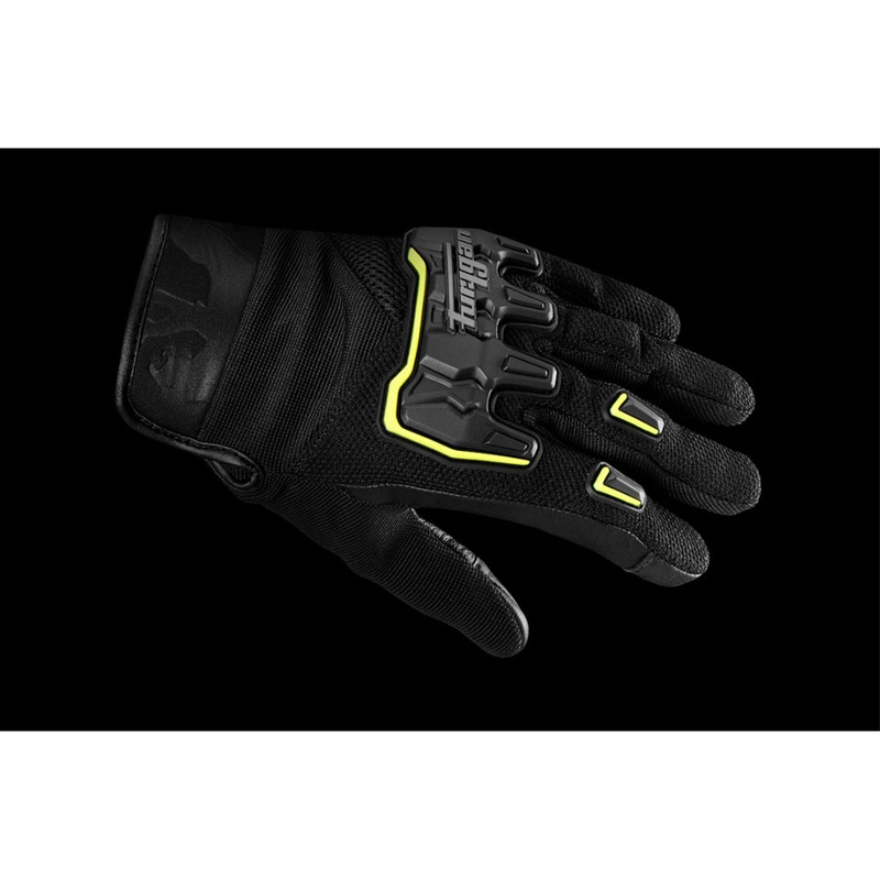 Manusi moto Furygan Shade negru-galben fluo