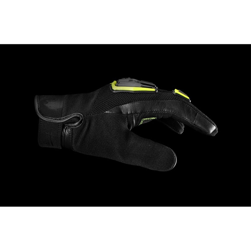 Manusi moto Furygan Shade negru-galben fluo