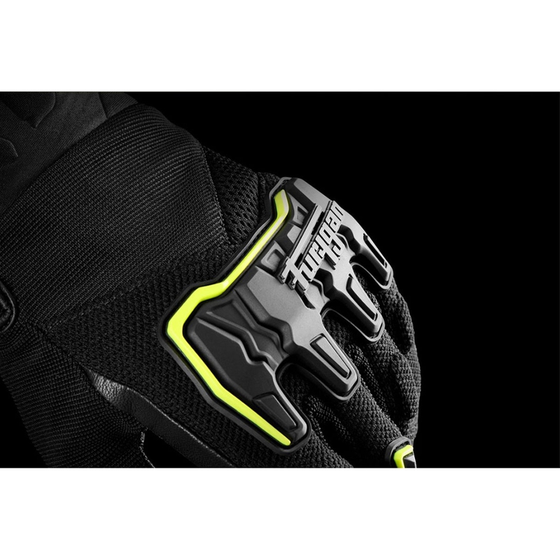 Manusi moto Furygan Shade negru-galben fluo