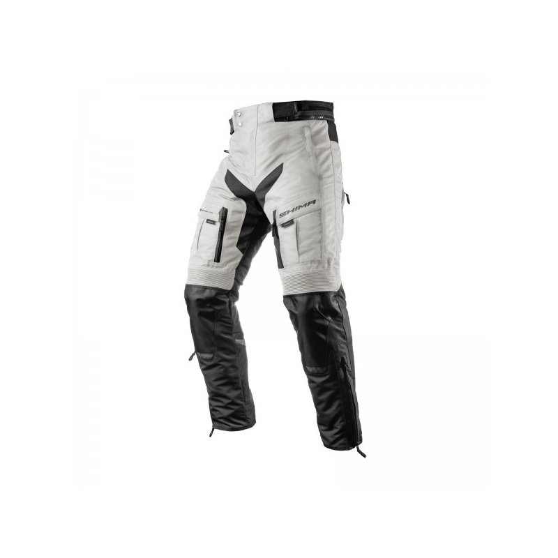 Pantaloni moto Shima Rift negru-cenușiu