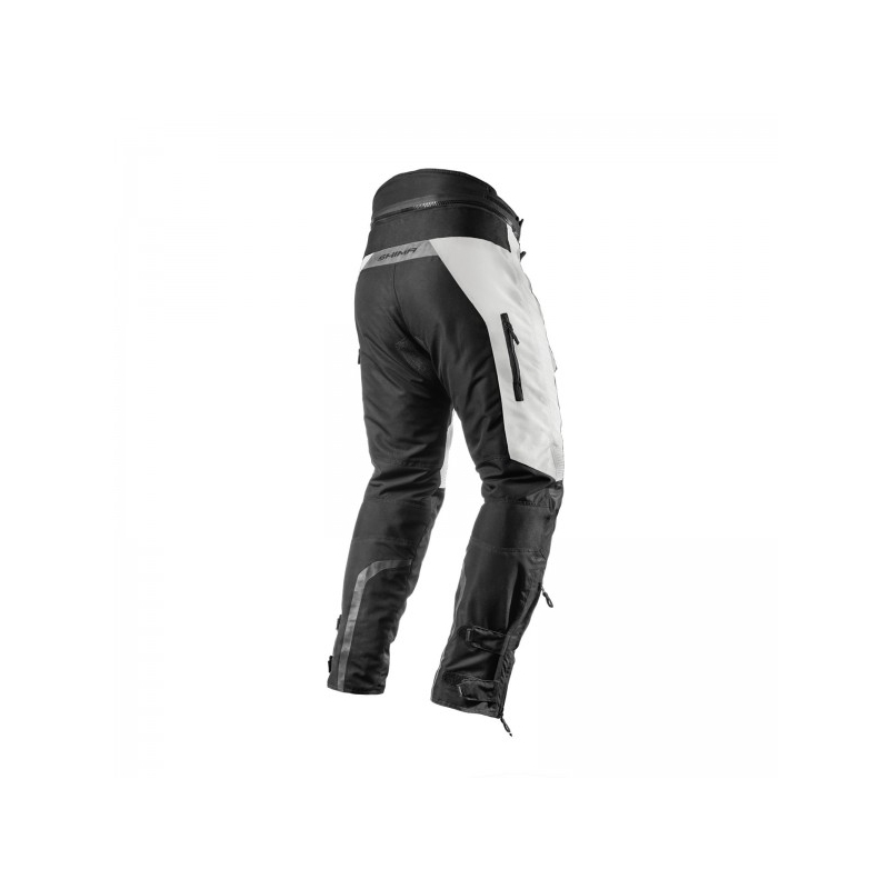 Pantaloni moto Shima Rift negru-cenușiu