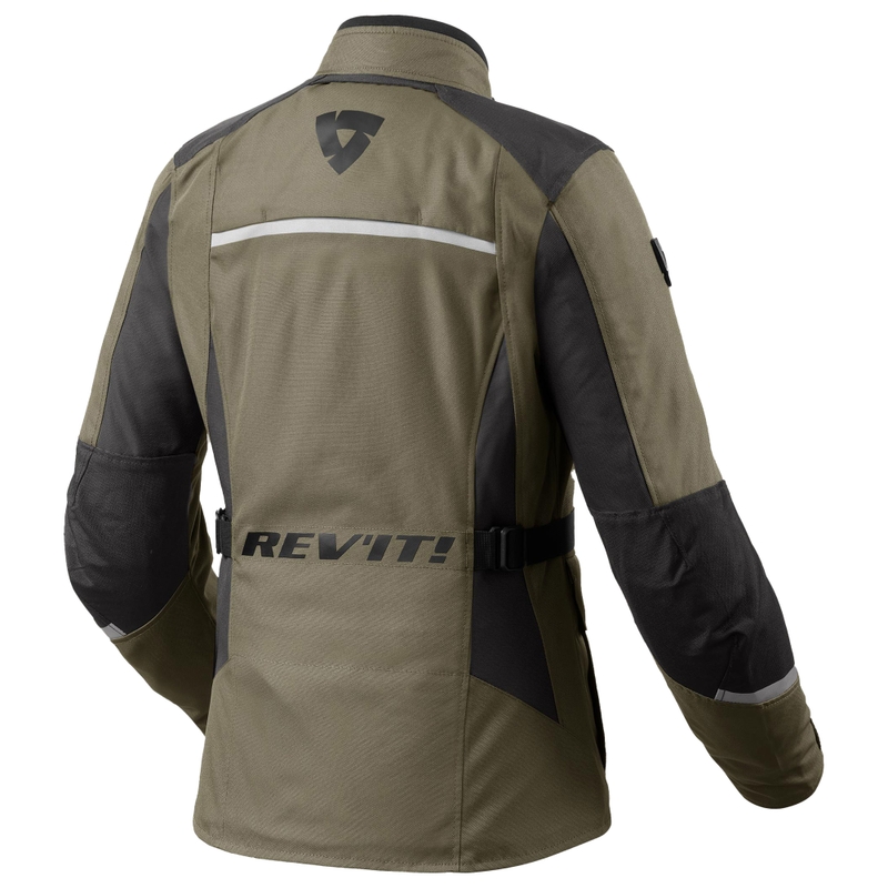 Geaca moto dama Revit Voltiac 3 H2O verde-antracit