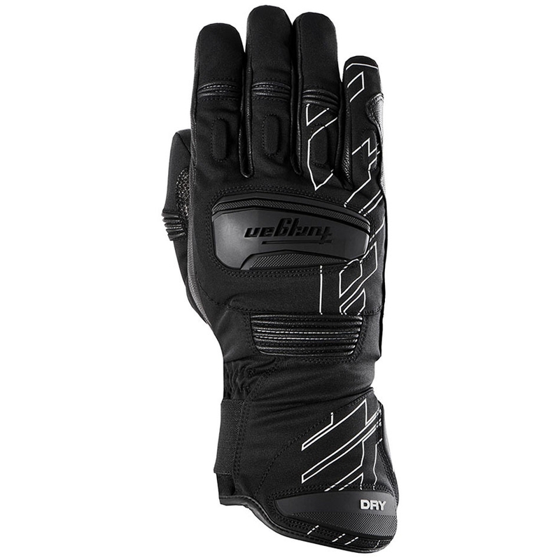 Mănuși de motocicletă Furygan Starker D3O® PrimaLoft® 37.5® alb-negru