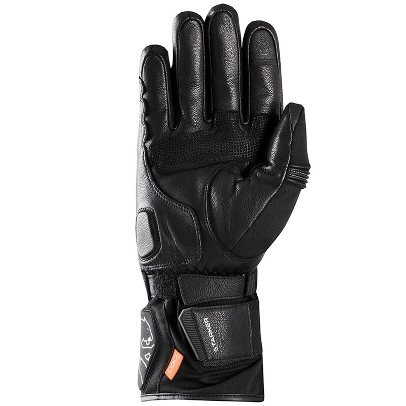 Mănuși de motocicletă Furygan Starker D3O® PrimaLoft® 37.5® alb-negru
