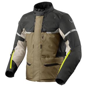 Geacă moto Revit Outback 4 H2O verde-antracit