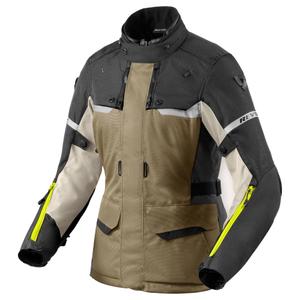 Jachetă de motocicletă pentru femei Revit Outback 4 H2O verde-antracit