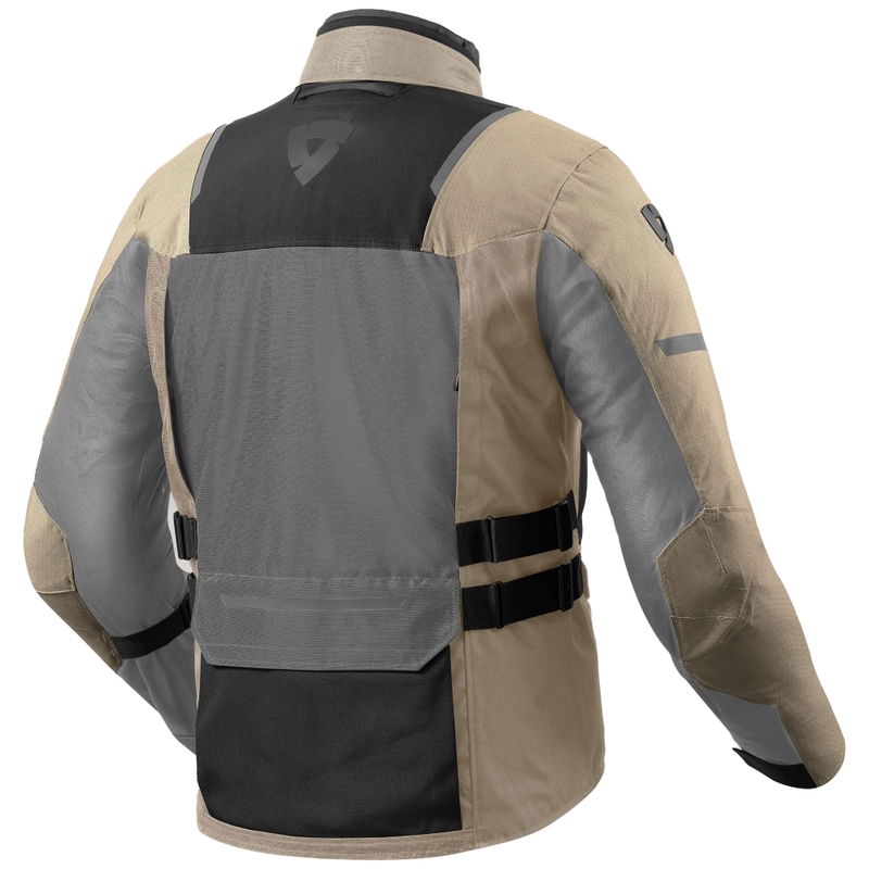 Geacă de motocicletă Revit Offtrack 2 H2O gri nisipos