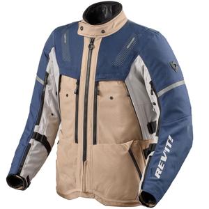 Jacheta moto Revit Sand 5 H2O albastru nisip