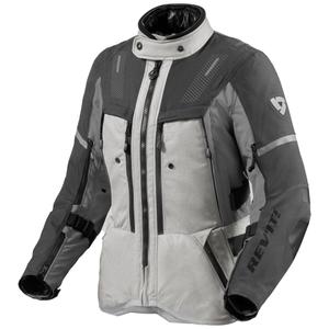 Geaca moto dama Revit Sand 5 H2O argintiu-antracit