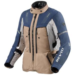 Geaca moto dama Revit Sand 5 H2O albastru nisip