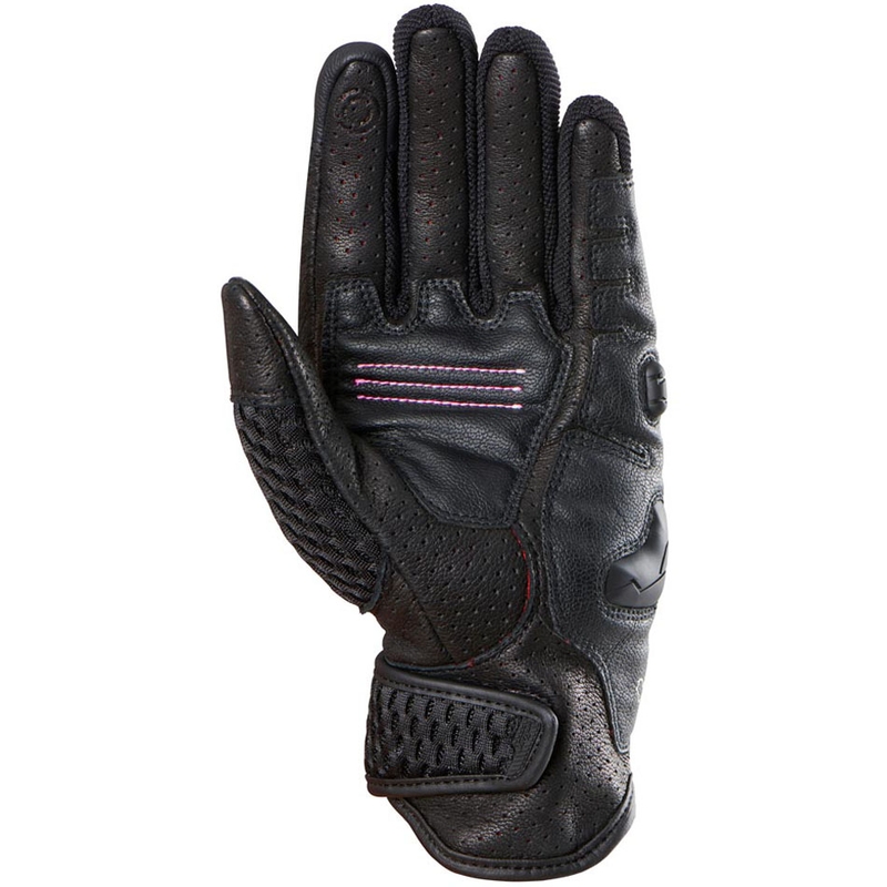 Manusi moto dama Furygan TD Air Lady negru-alb-roz