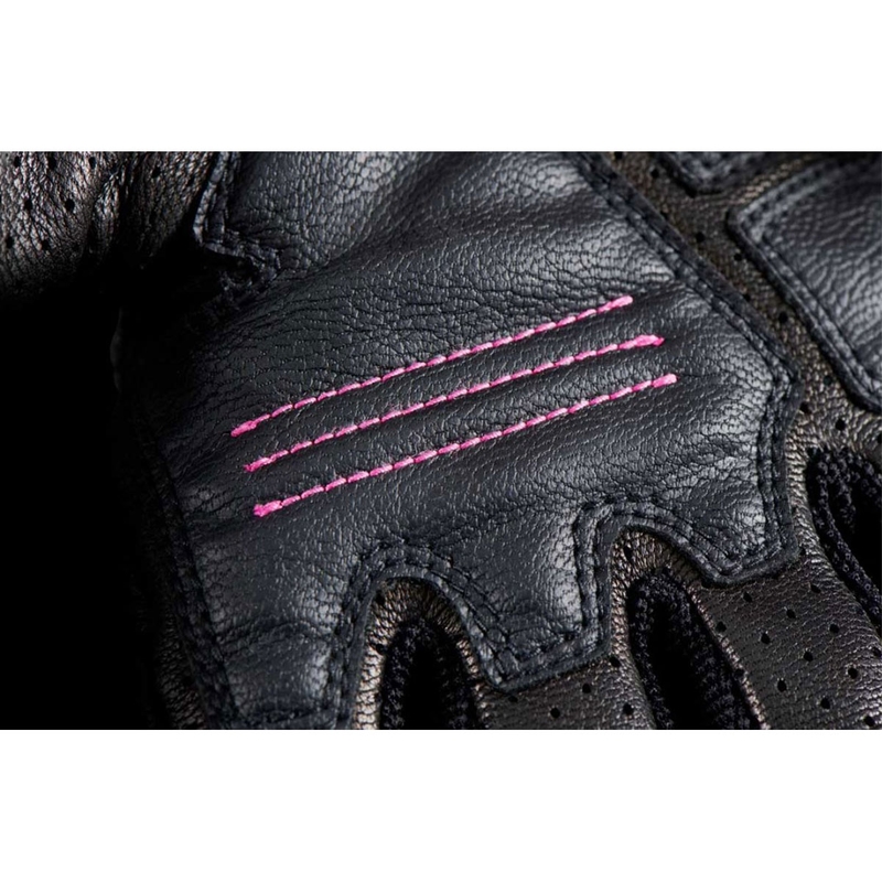 Manusi moto dama Furygan TD Air Lady negru-alb-roz