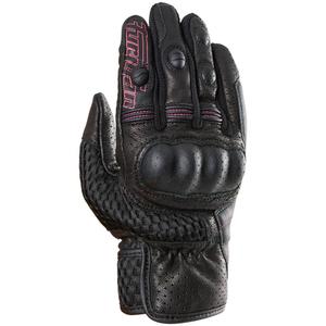 Manusi moto dama Furygan TD Air Lady negru-alb-roz