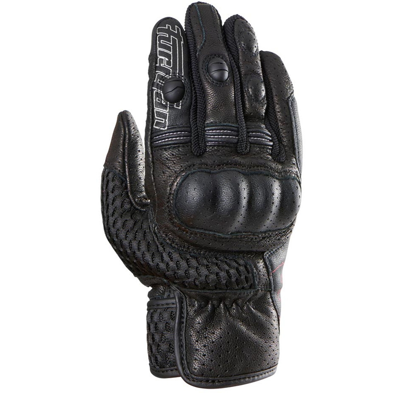 Mănuși moto damă Furygan TD Air Lady negru-alb