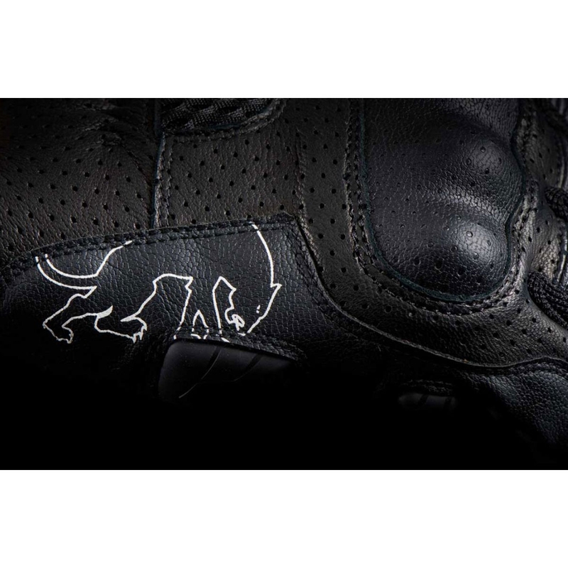 Mănuși moto damă Furygan TD Air Lady negru-alb