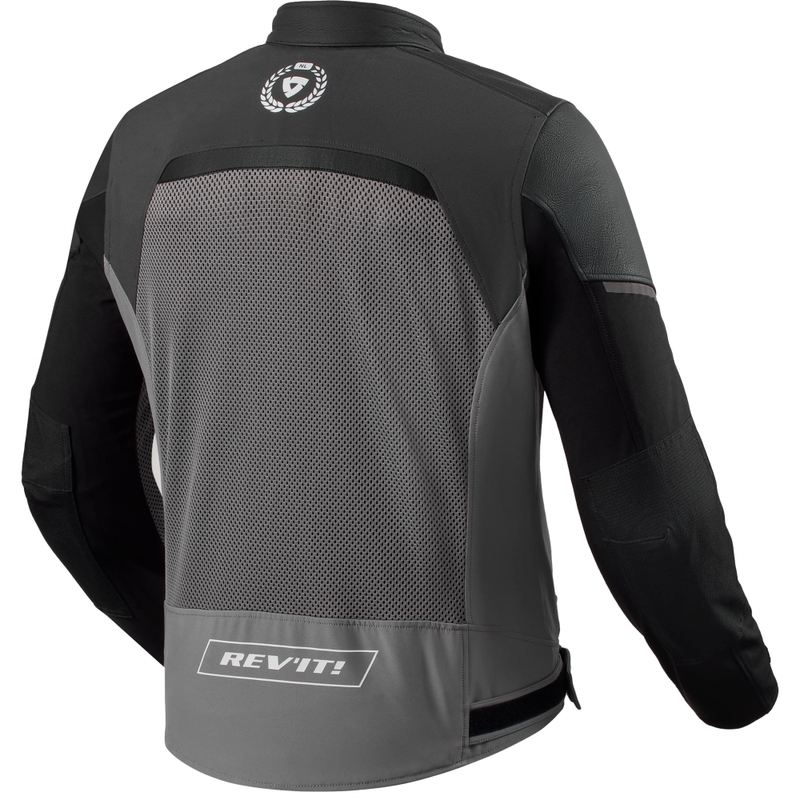 Geacă de motocicletă Revit Swiftblade negru-roșu