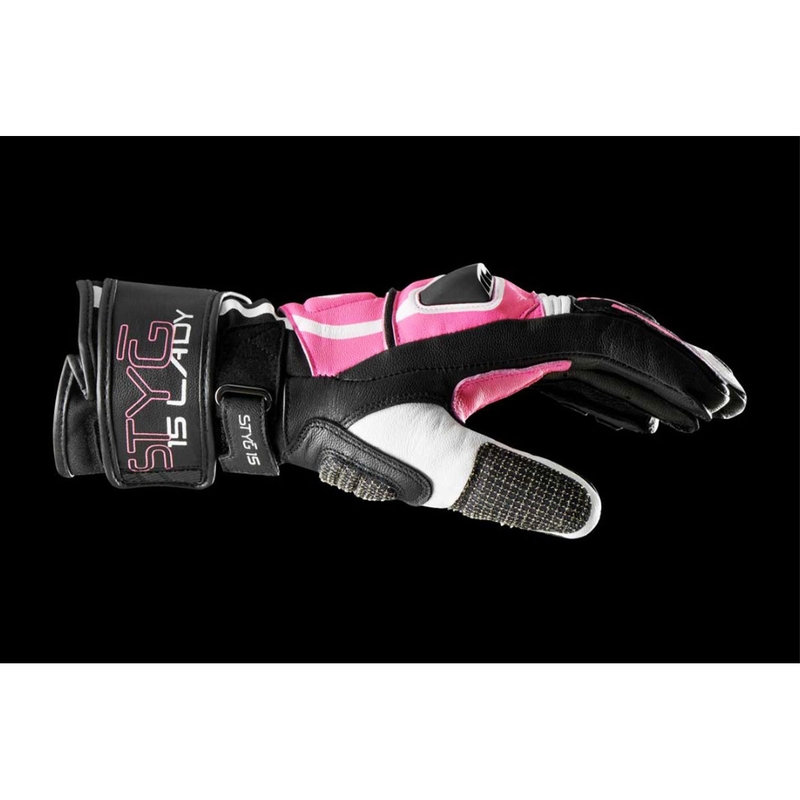 Manusi moto dama Furygan Styg 15 Lady negru-roz