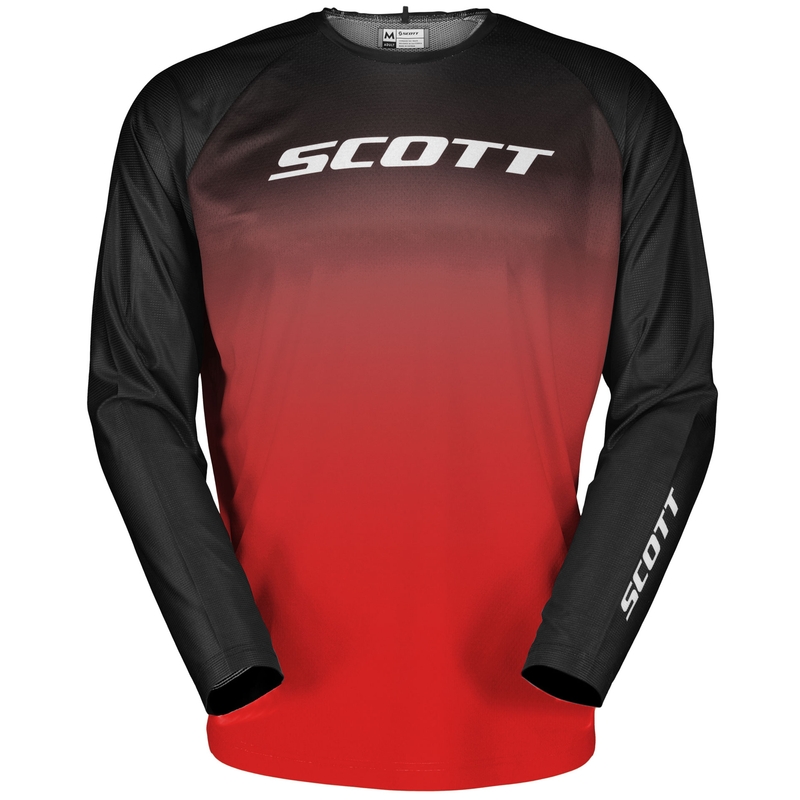 Tricou SCOTT EVO Swap motocross negru-rosu lichidare