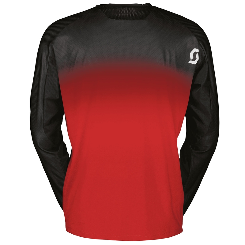 Tricou SCOTT EVO Swap motocross negru-rosu lichidare