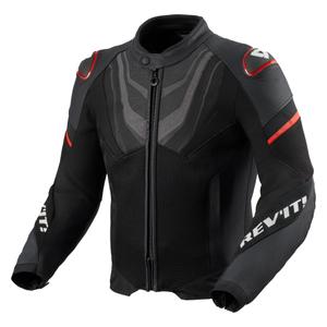 Jacheta moto Revit Mantis 3 H2O negru-rosu
