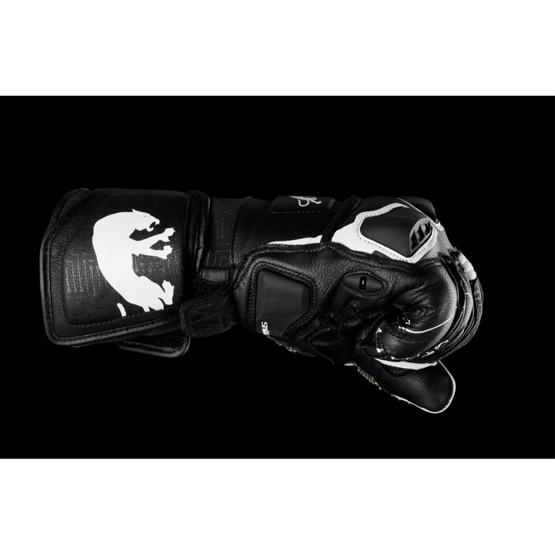 Manusi moto dama Furygan Styg 15 Lady negru-alb