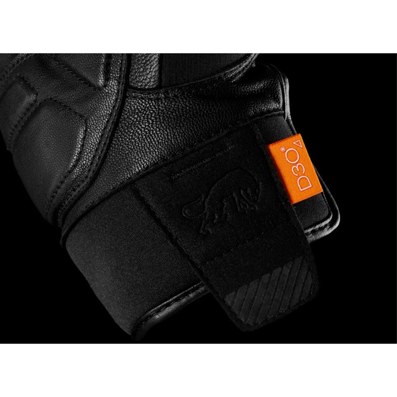 Mănuși de motocicletă pentru femei Furygan Jet Lady All Season D3O® Evo negre