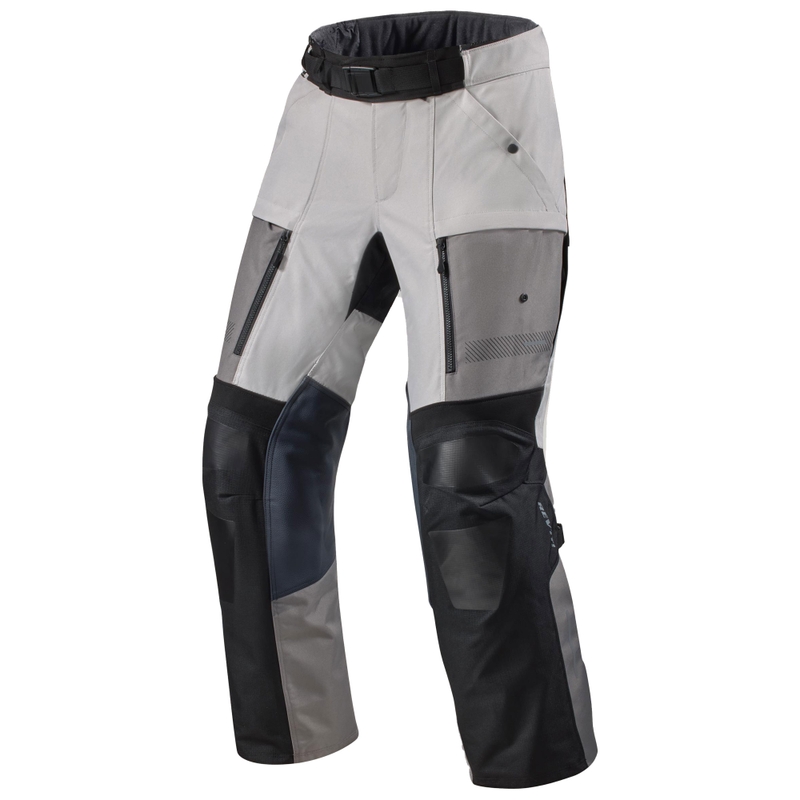 Pantaloni moto Revit Sand 5 H2O negru-argintiu