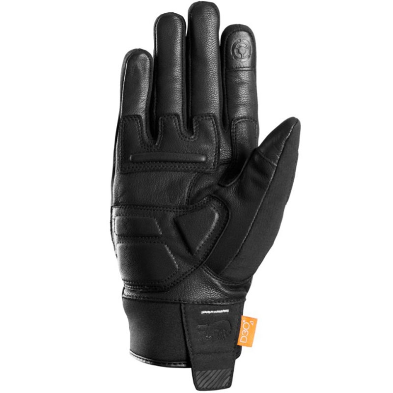 Mănuși moto damă Furygan Jet Lady All Season D3O® Evo negru-alb