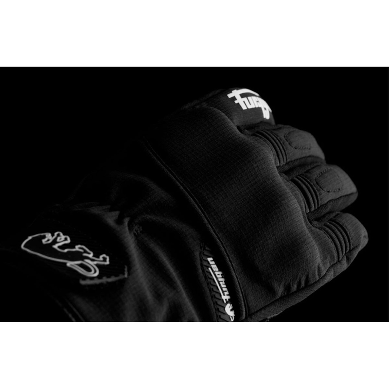 Mănuși moto damă Furygan Jet Lady All Season D3O® Evo negru-alb