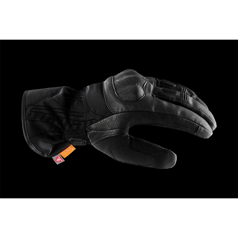 Mănuși de motocicletă pentru femei Furygan Oslo D3O® PrimaLoft® Lady, negre