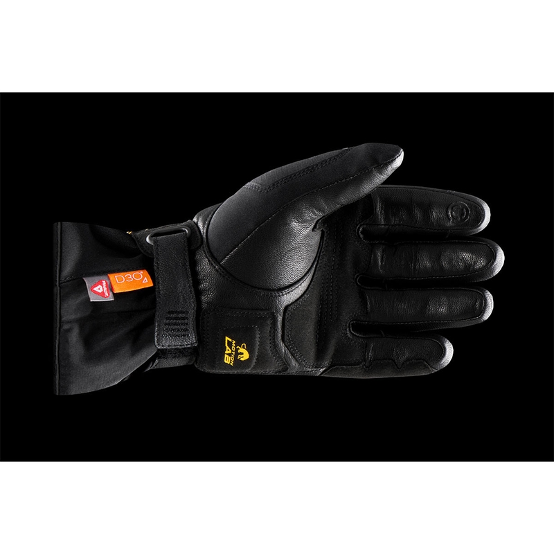 Mănuși de motocicletă damă Furygan Oslo D3O® PrimaLoft® Lady negru-aurie