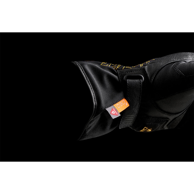 Mănuși de motocicletă damă Furygan Oslo D3O® PrimaLoft® Lady negru-aurie