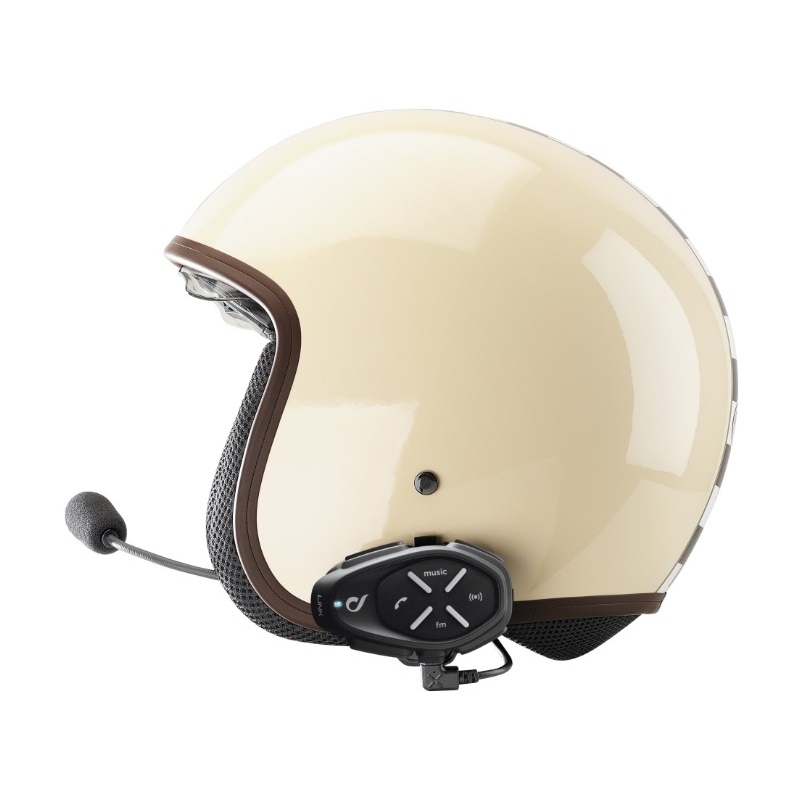 Bluetooth handsfree CellularLine Interphone LINK pentru căști închise și deschise - Twin Pack