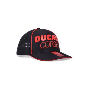 Ducati Laser Performance Midvisor Cap negru-rosu